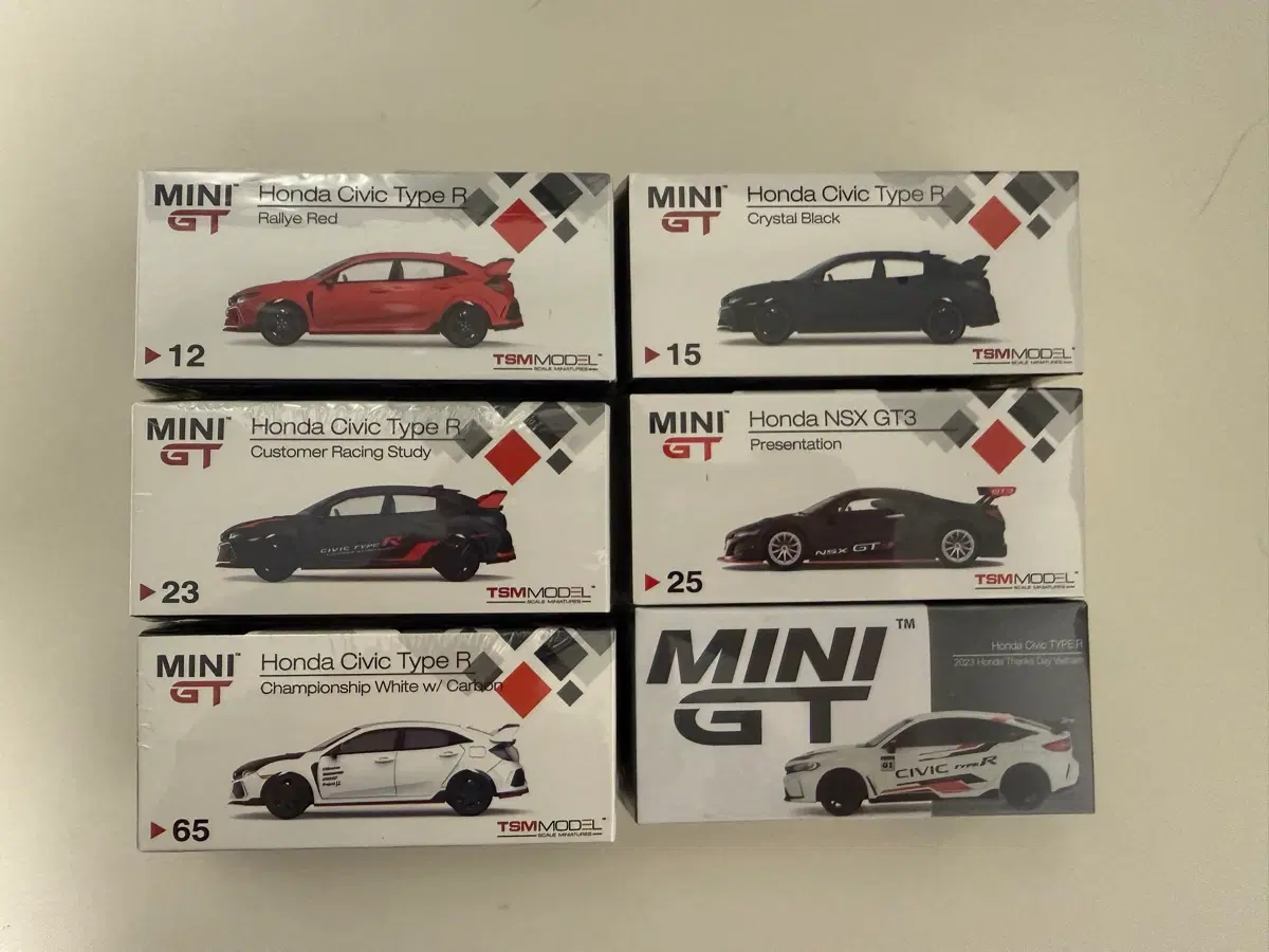 MINI GT 혼다 시빅 타입 R / NSX GT3 미개봉