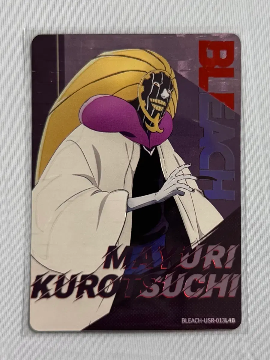 블리치 카유 카드 천년혈전편 BLEACH-USR-013L4B 쿠로츠치 마유리