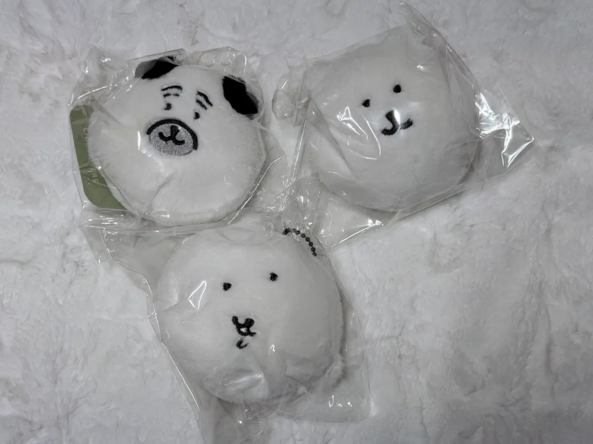 농담곰 쿠지 e상 얼굴 키링 3종 일괄