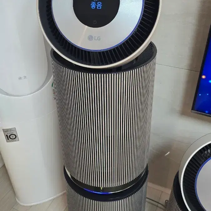 LG 오브제컬렉션 퓨리케어 360 알파 공기청정기 2단