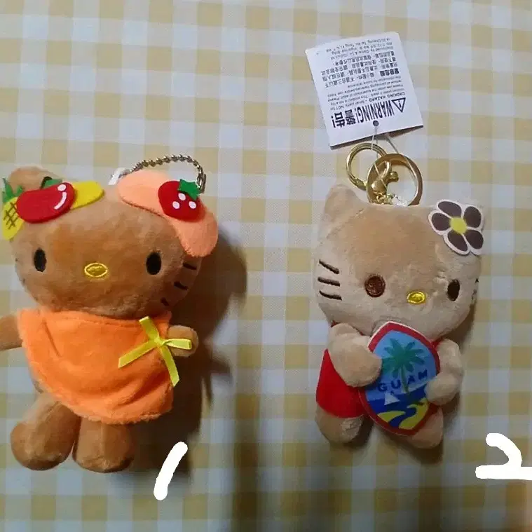 하와이 괌 태닝키티키링 (새상품)