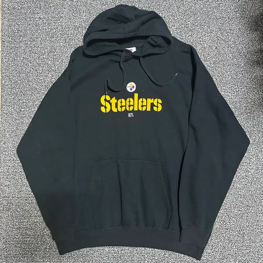 (XL~XXL) NFL 피츠버그 스틸러스 후드티 블랙