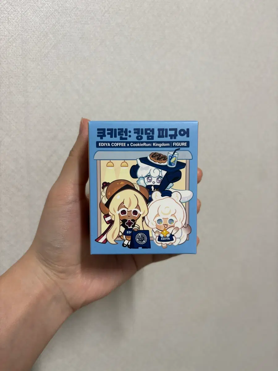 이디야X쿠키런 랜덤 피규어