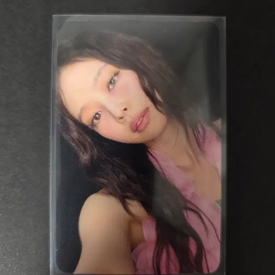 제니 Jennie Ruby 포토카드 포카 BLACKPINK BP 블랙핑크 블핑 포토카드 포카 특전 benefit 애플뮤직