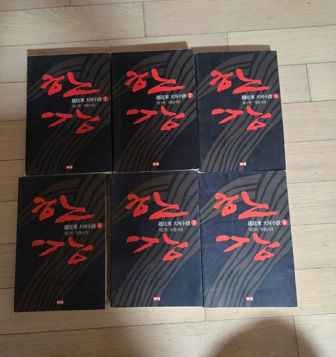 조정래 대하소설 한강 6권