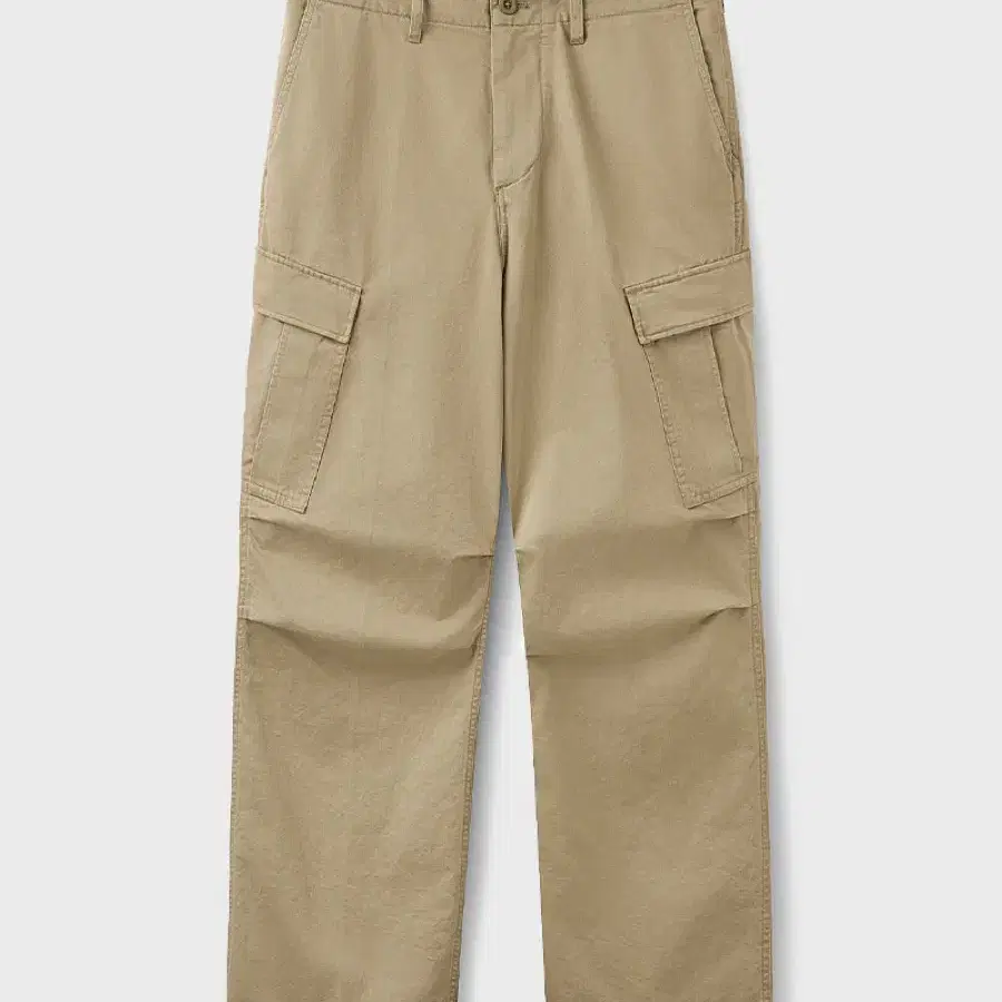 (L) 유니온블루 M65 WIDE CARGO PANTS [BEIGE]