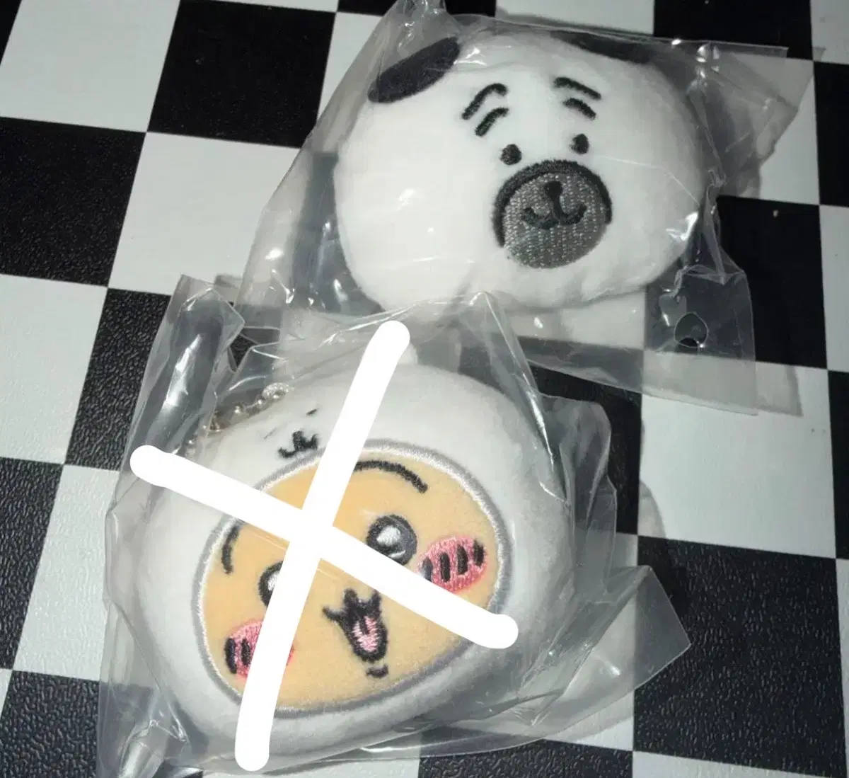 농담곰 퍼그상 농담곰 방울 마스코트 키링 양도 판매 새상품