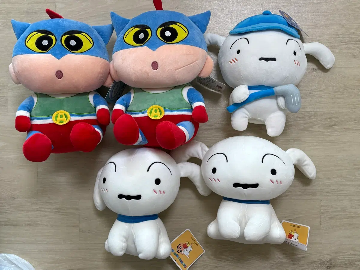 짱구는 못말려 흰둥이 액션가면 중형인형 새상품