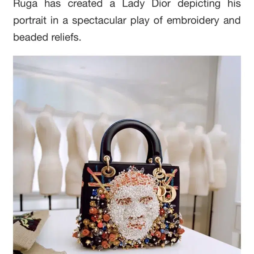디올 한정판 DIOR Christian Dior 레이디 아트 4 사진 8