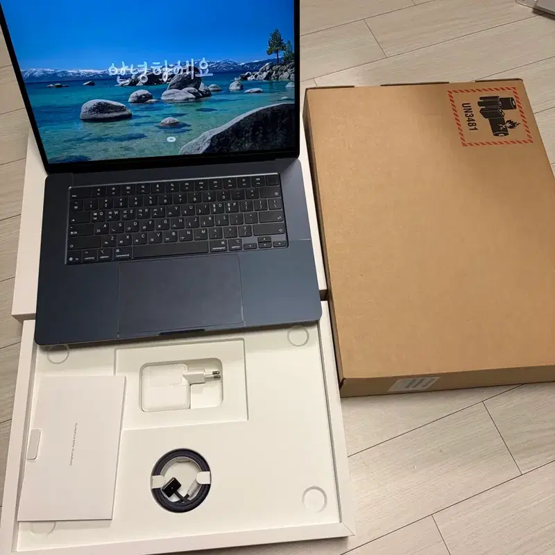 S급 ) 맥북 에어 M5 15인치 24gb 1tb 미드나이트 애케플