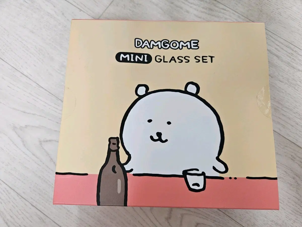 담곰이 미니 글래스 (4p) 세트