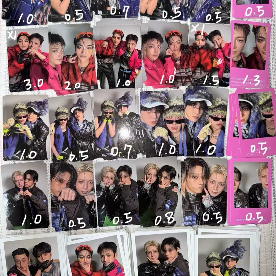 에이티즈 유닛 앨범 골든아워 포카 디지팩 에이티즈 포카 8장 세트세트 럭드 골든아워 배드 메이크스타 사운드웨이브 애니티즈