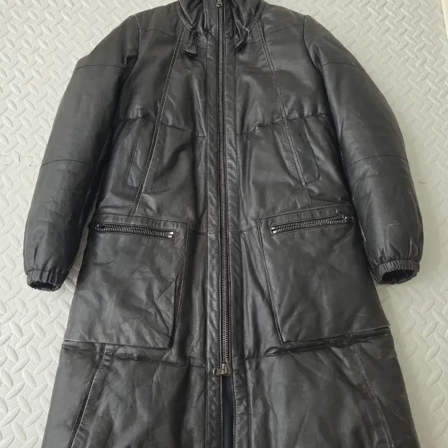 WEEKEND MaxMara 위켄드 막스마라 천연가죽 롱패딩 55