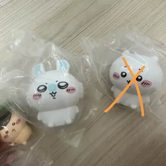 먼작귀 치이카와 카푸캬라 피규어(새상품)