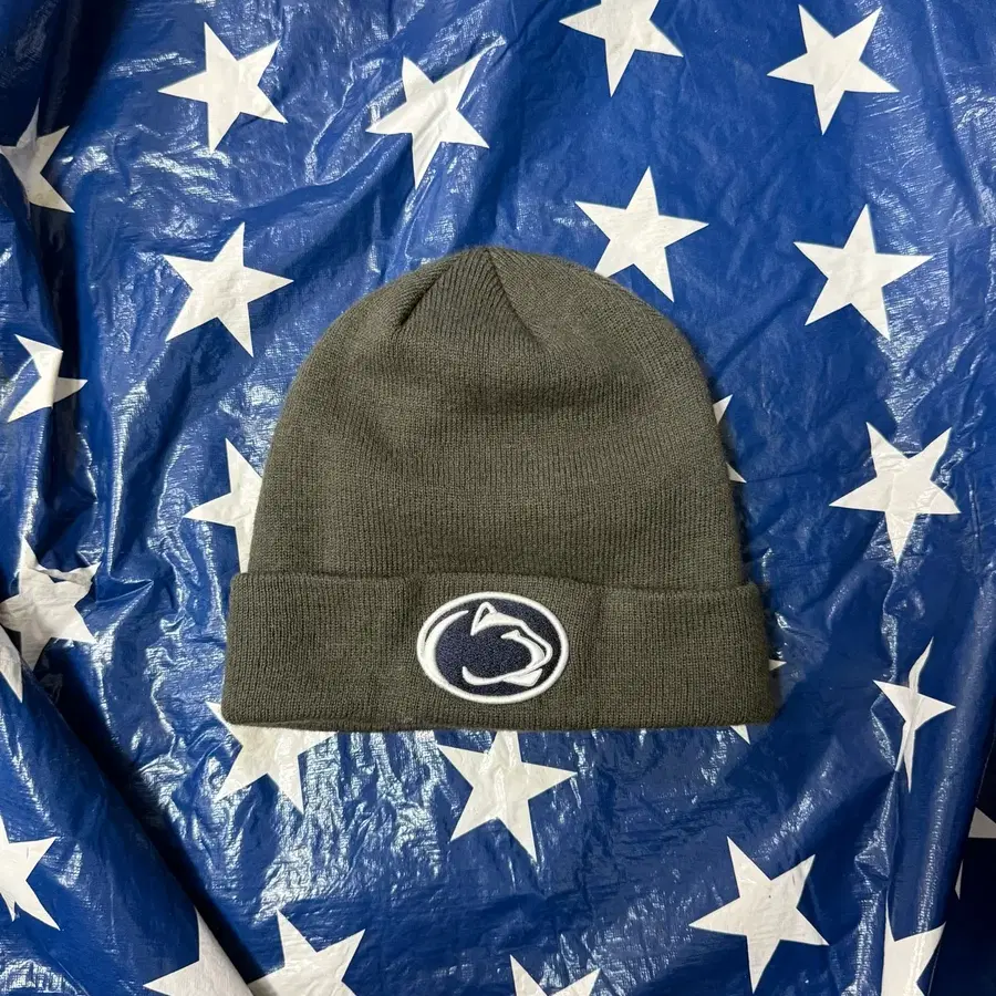 Vintage NCAA Penn State Nittany Lions Embroidered Logo Cuffed Beanie Sz OSFM