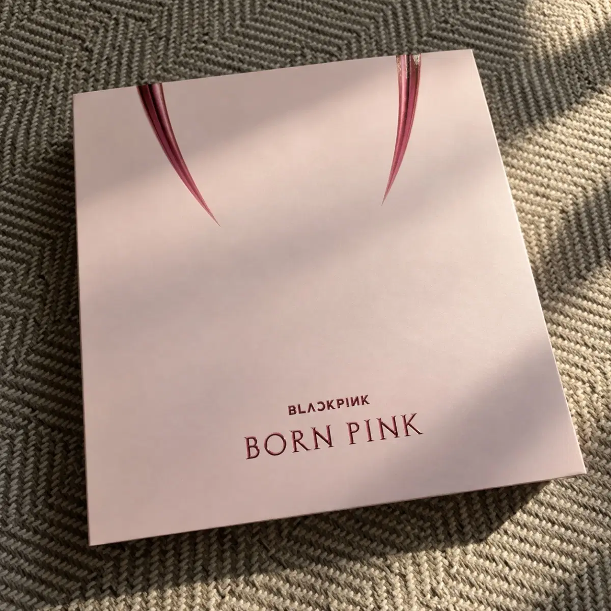 블랙핑크 BORN PINK 한정판 LP 미재생 / 4멤버 포카 풀세트