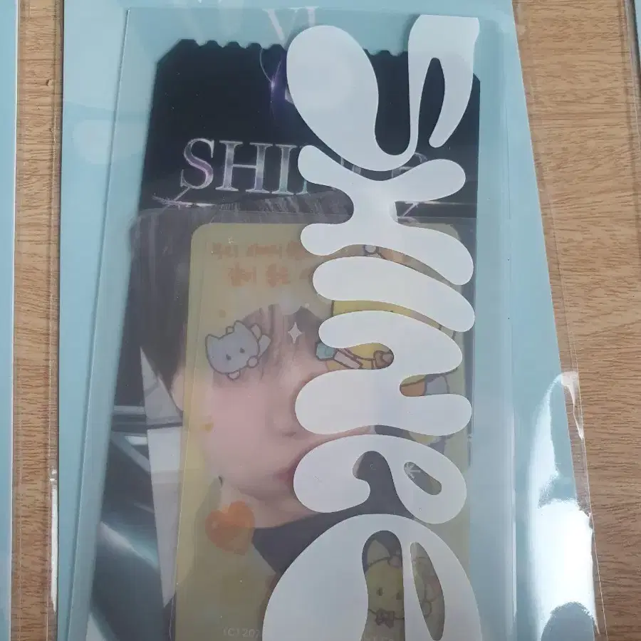 샤이니 월드 티켓 포카