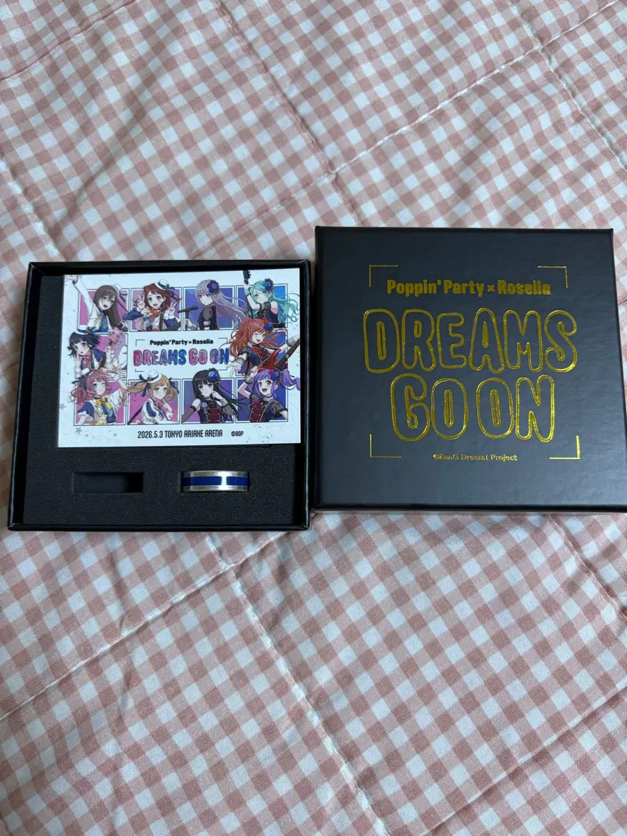 뱅드림 로젤리아 DREAMS GO ON 라이브 링 반지