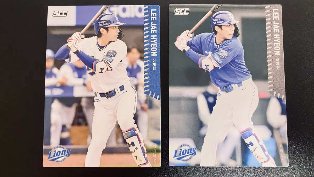 [삼성] 2026 이재현 SCC 카드 2장 세트 | 홈/원정