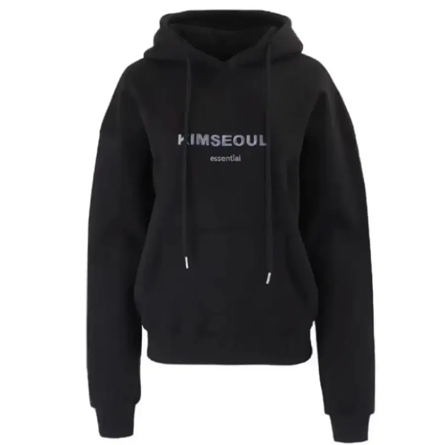 kimseoul 킴서울 로고 후드티 블랙