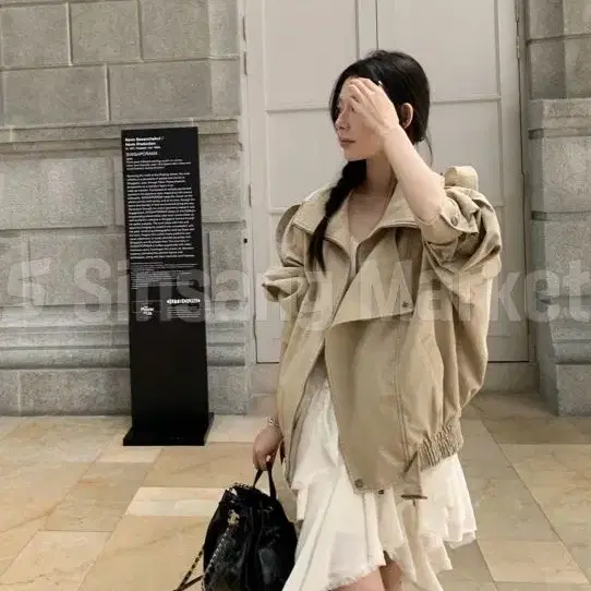 [빠른발송] 로제 바바리 jk 자켓 아우터 데일리 코트