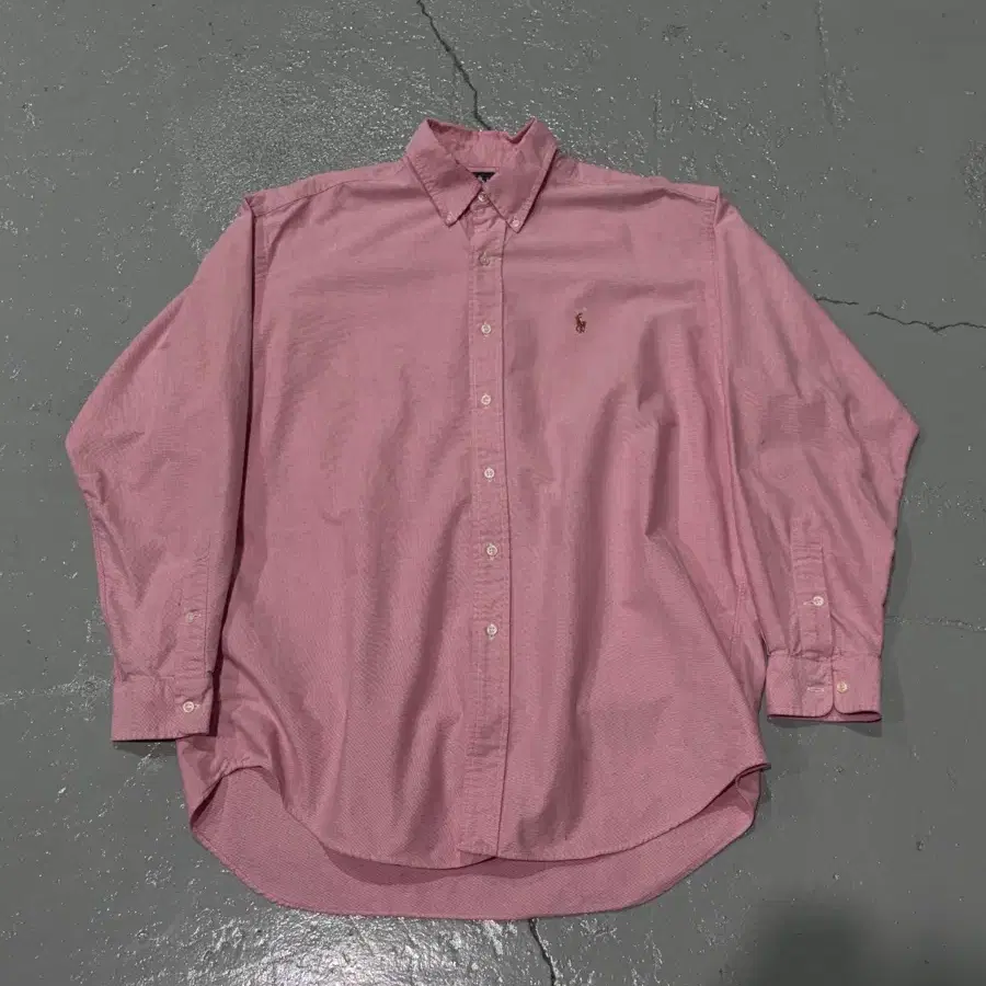 90s폴로랄프로렌(PoloRalphLauren) 빈티지 블레이크(BLAKE) 옥스포드 핑크 셔츠