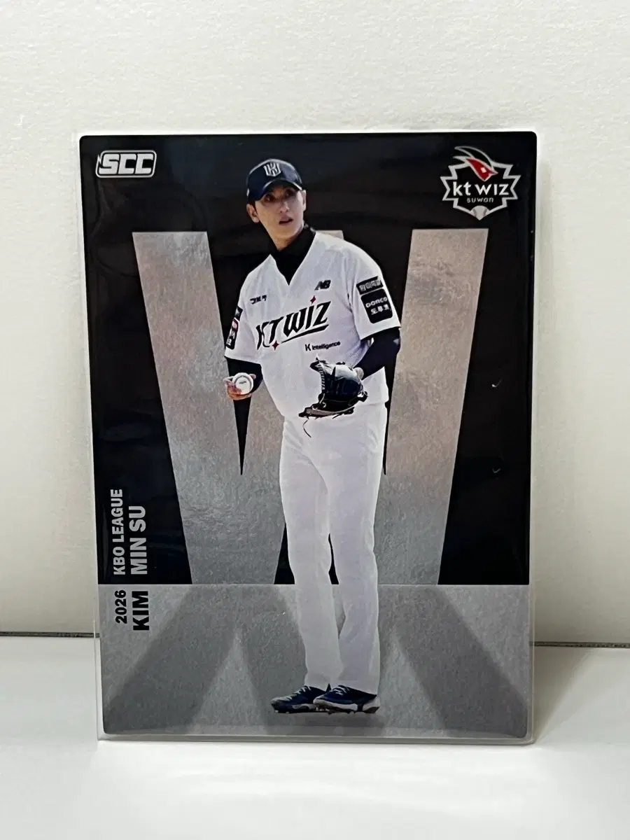 2026 KBO 카드 KT 위즈 김민수 알파벳