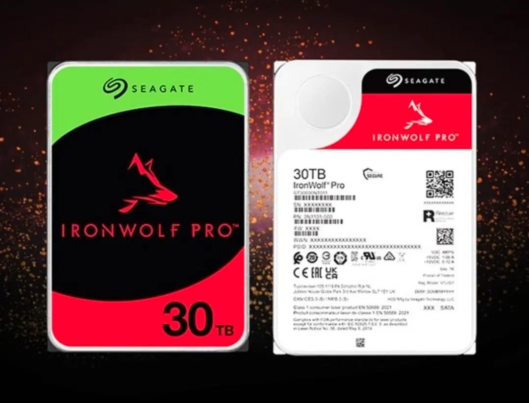 미개봉) 씨게이트 아이언울프 프로 30TB NAS HDD . 보증5년