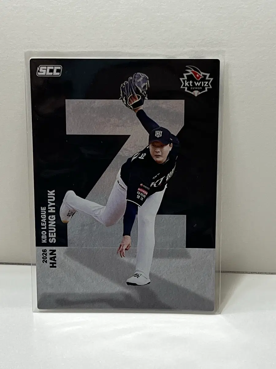 2026 KBO 카드 KT 위즈 한승혁 알파벳