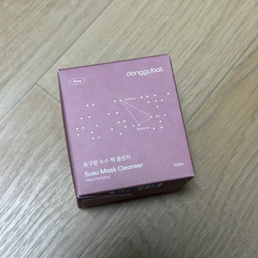 동구밭 수수 팩 클렌저