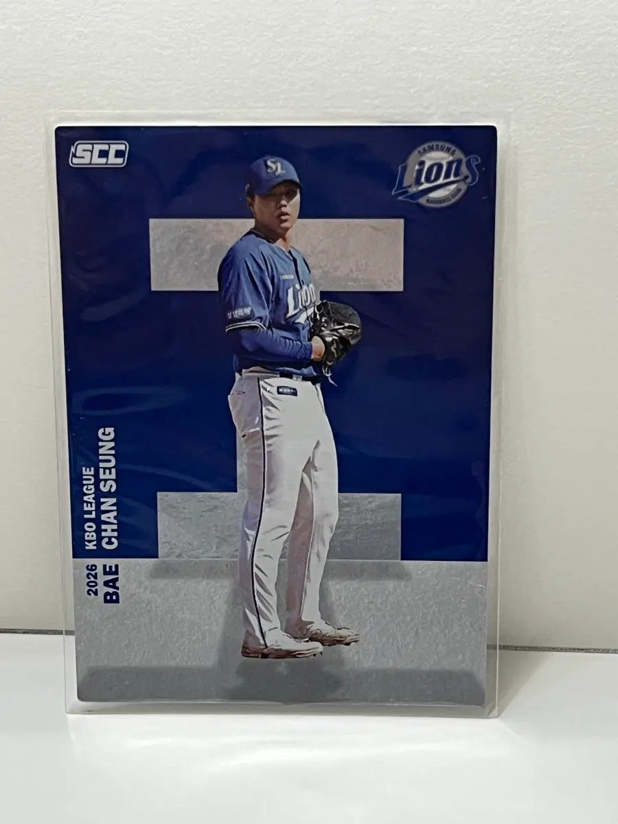 2026 KBO 카드 삼성 라이온즈 배찬승 알파벳