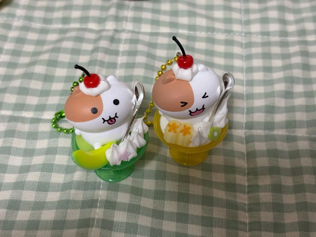 쫀냐미 과일빙수 키링(일괄)