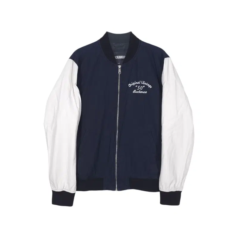 BUCKAROO 배색 자수 스타디움 자켓 XL