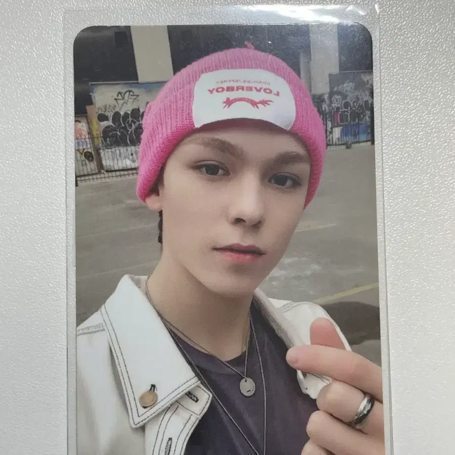 세븐틴 버논 헹가래 포카