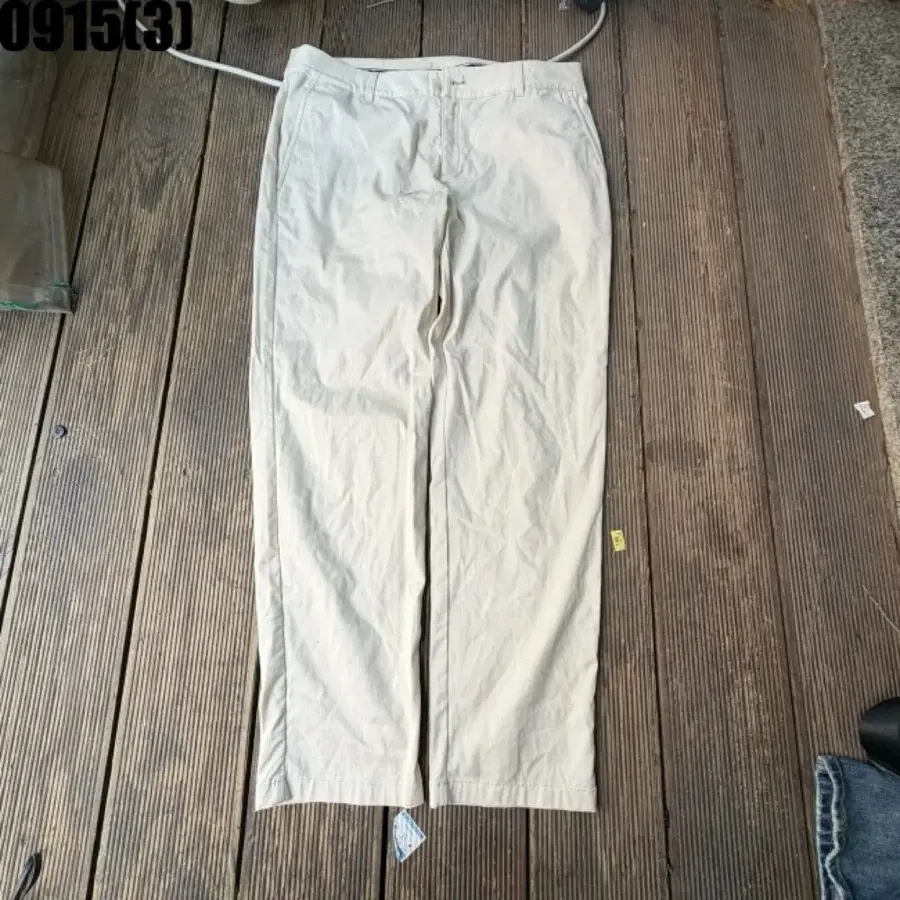 빈폴스포츠 베이지색 면바지 0915