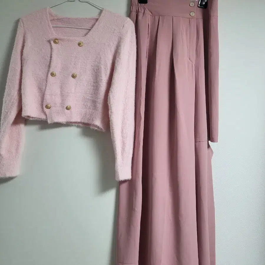 고급진 분홍이 자켓과 슬랙스