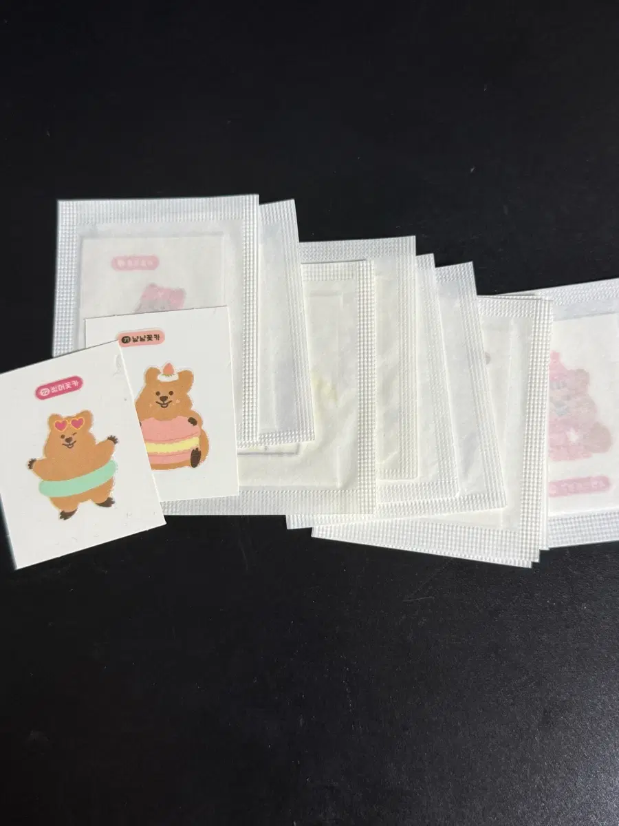 쿼카(꽃카) 띠부씰 일괄