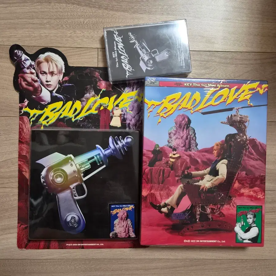 샤이니 키 배드러브 미개봉 앨범 일괄