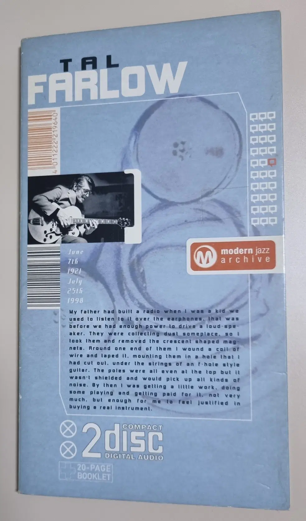 Tal Farlow(탈 팔로우) (개봉 2CD)
