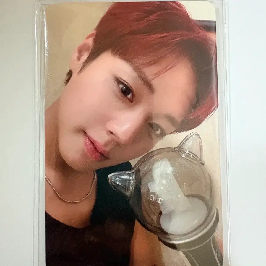 박지훈 응원봉 포카