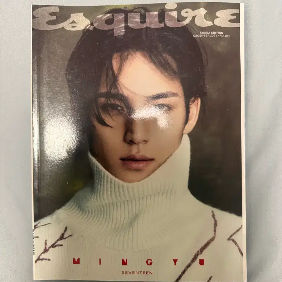 세븐틴 민규 에스콰이어 2024년 12월호