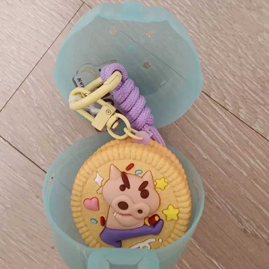 새상품)샌드쿠키 짱구키링 가챠 부리부리 대마왕