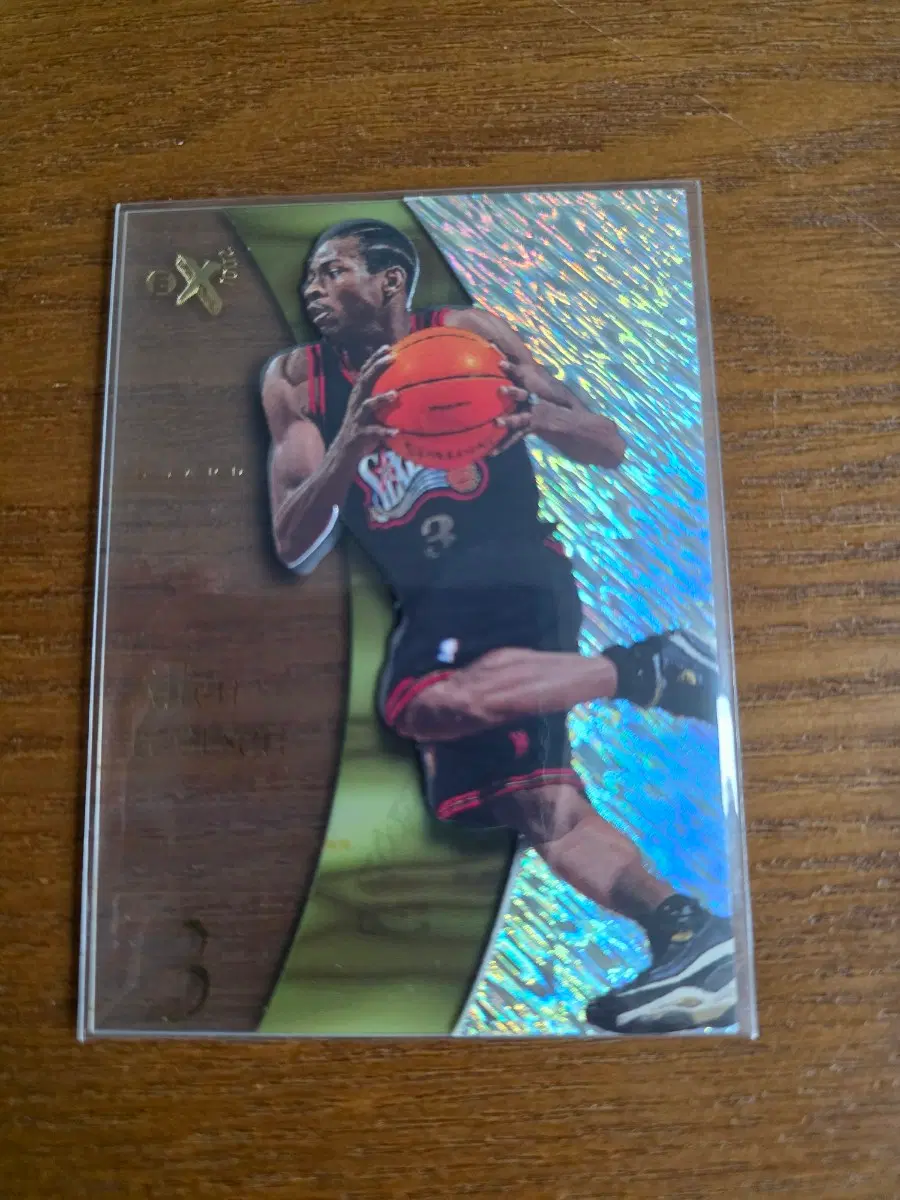 1997-98 SkyBox EX2001 Allen Iverson #3 Philadelphia 76ers Basketball Card
