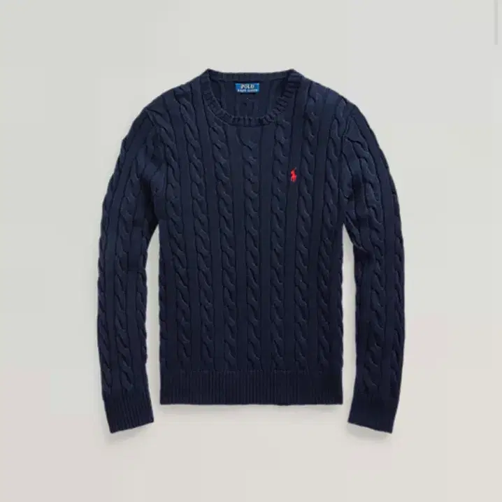 학생 구매 시 3만원 네고 [Polo Ralph Lauren]폴로 케이블 니트 스웨터
