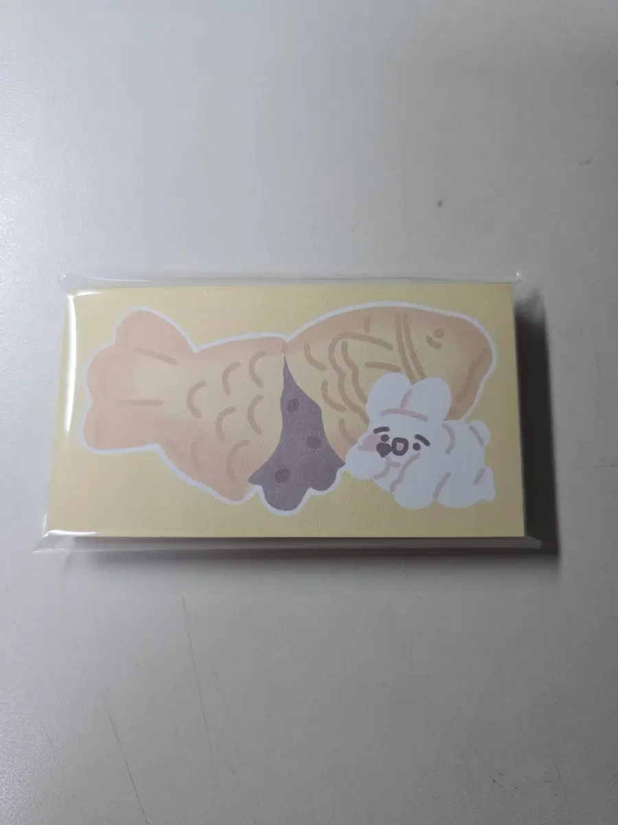 [떡메모지] 두부 붕어빵 미니 떡메 | 포용