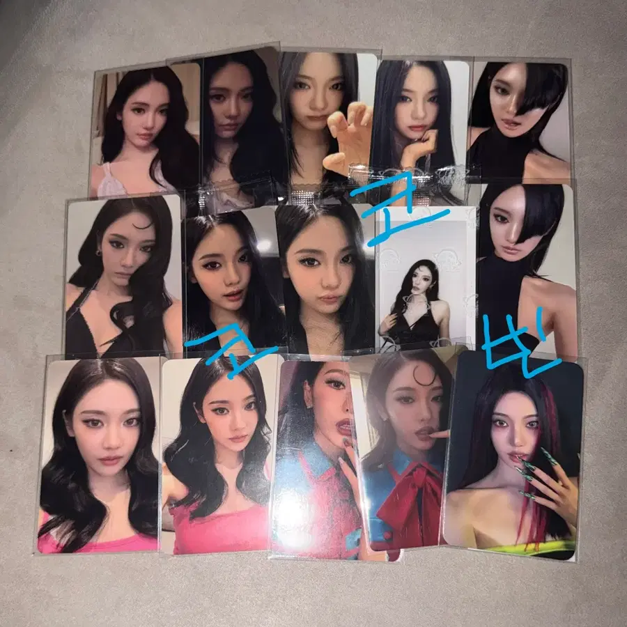 에스파 닝닝 레모네이드 포토카드 일괄 양도해요 kms 메이크스타 럭드 대면 포카 분철