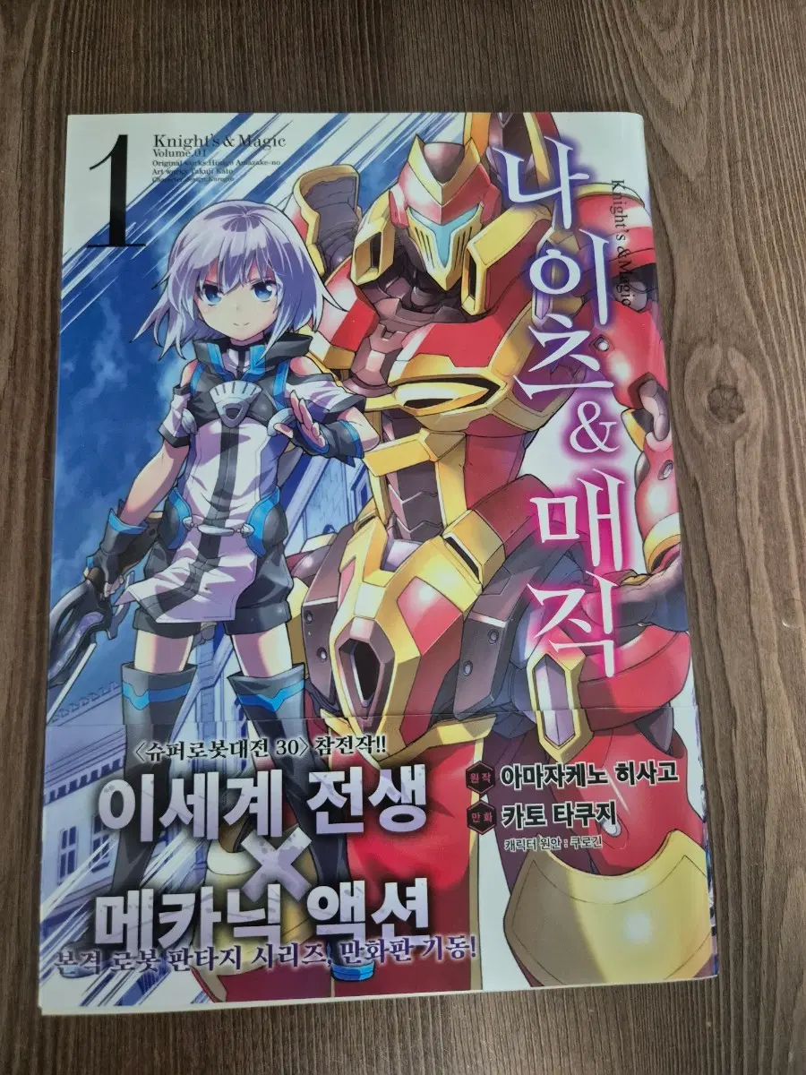 나이츠 앤 매직 1권 초판