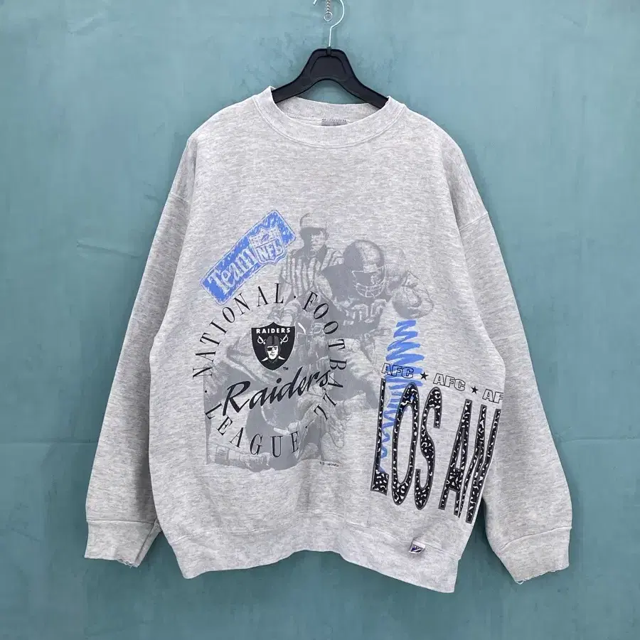LOGO7 90s Raiders 빈티지 스웻셔츠 맨투맨 XL <163>