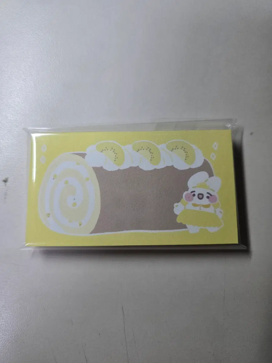 [떡메모지] 두부 롤케이크 미니 떡메 | 포용