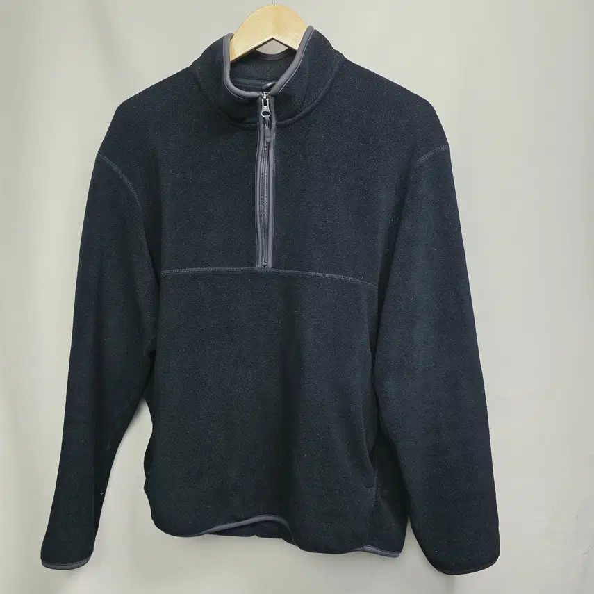 [uniqlo] 남성 플리스 아노락 블랙 L